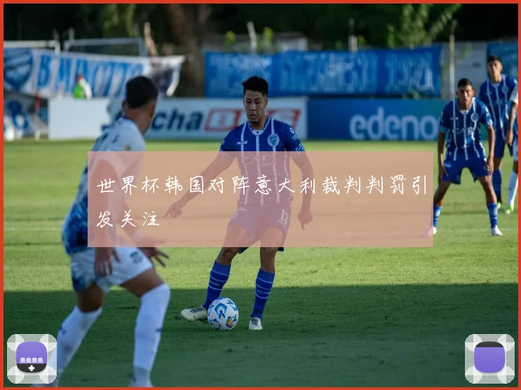 世界杯韩国对阵意大利裁判判罚引发关注